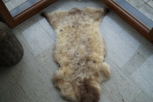 Skóry owcze - Meliert - Stracciatella - decorative-meliert-stracciatella-sheepskin
