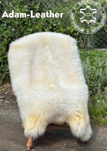 Skóry owcze - Spójrz na ten piękny naturalny włos w naturalnej skórze owczej od Adam Leather 