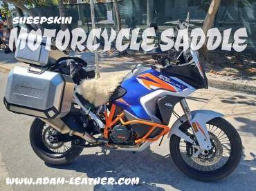 Skóry owcze - Skóra owcza - idealna na siodełko motocyklowe w Ameryce!