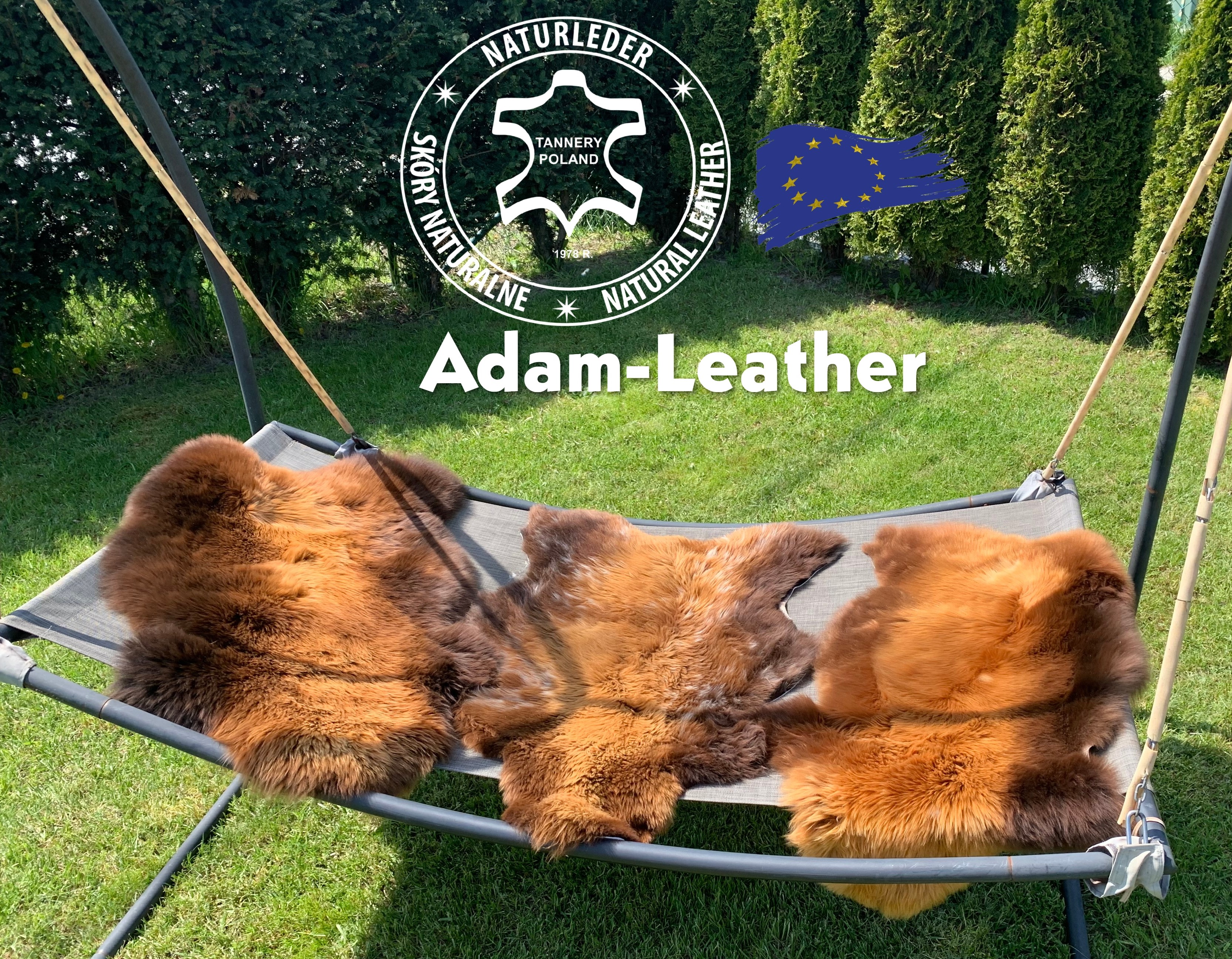 Skóry owcze - Eko-styl w ogrodzie: Wiosenne aranżacje z wykorzystaniem naturalnej skóry owczej od Adam Leather w twoim ogrodzie