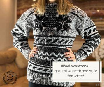 Skóry owcze - Wełniane swetry – naturalne ciepło i styl na zimę